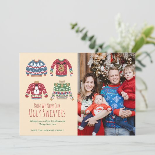 Oogstrelende kerstfeestdag Foto (Staand voorkant)