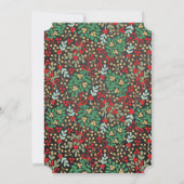 Oogstrelende kerstfeestdag in Chalkboard Kaart (Achterkant)