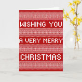 Oogstrelende kerstfeestelijke kerstfeeststijl kaart (Gele Bloem)