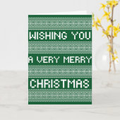 Oogstrelende kerstfeestelijke kerstfeeststijl kaart (Gele Bloem)