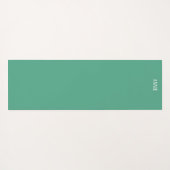 Oogstrelende kerstfeestpartij levert groen rood op yogamat (Achterkant (horizontaal))