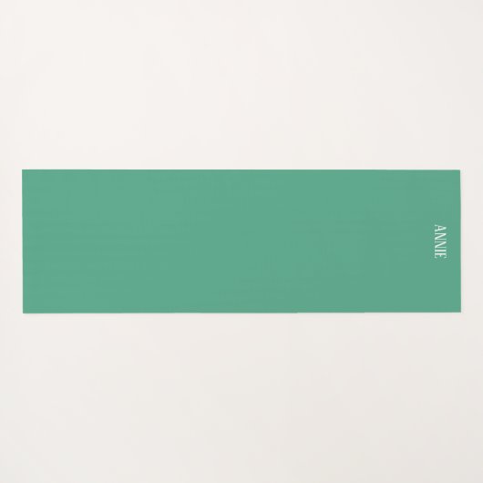 Oogstrelende kerstfeestpartij levert groen rood op yogamat (Achterkant (horizontaal))