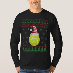 Oogstrelende kerstkeuken Tennis Sport Lovers Gift T-shirt