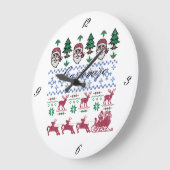 Oogstrelende kerstkeuken Thunder_Cove Grote Klok (Hoek)