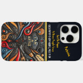 Oogstrelende kunst met gedurfde wervelingen Case-Mate iPhone case (Achterkant (horizontaal))