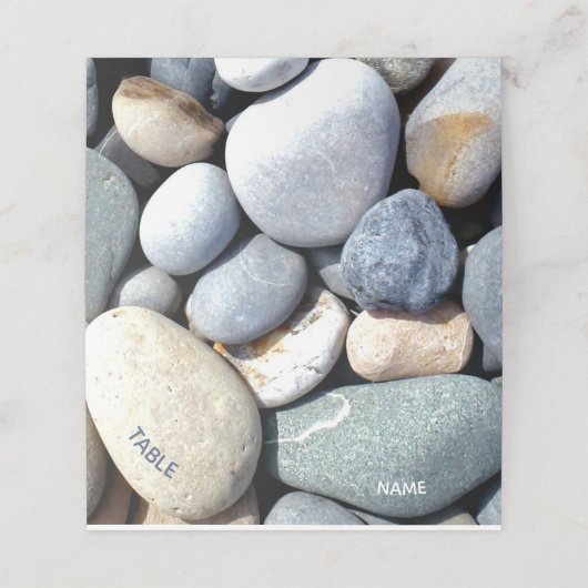 Oogstrelende rustieke moderne ongewone unieke stee plaatskaartje (Buitenkant ongevouwen)