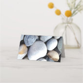 Oogstrelende rustieke moderne ongewone unieke stee plaatskaartje (Achterkant)