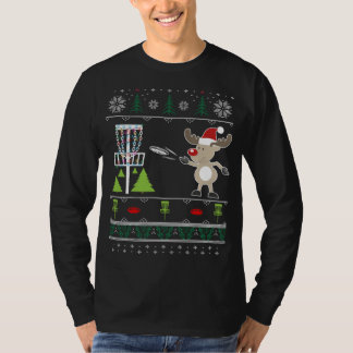 Oogstrelende scholieren met een gullle kerstbeker t-shirt