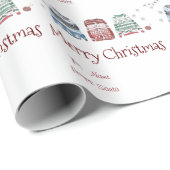 Oogstrelende Sweater Custom to and From Name Cadeaupapier (Rol Hoek)