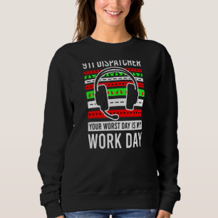 Oogstrelende Sweater Style Work Day Kerstexpediteu