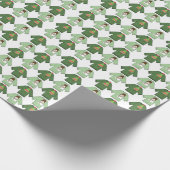 Oogstrelpapier voor kerstbekers cadeaupapier (Hoek)