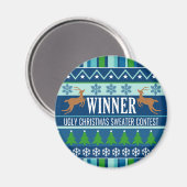 Oogstrelwedstrijd voor Kerstmis: nieuwheid Magneet (Voorkant / Achterkant)