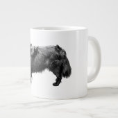 Oogstring kalm grote koffiekop (Voorkant rechts)