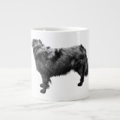 Oogstring kalm grote koffiekop (Voorkant)
