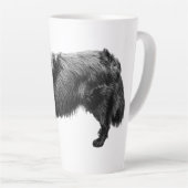 Oogstring kalm latte mok (Rechterhoek)