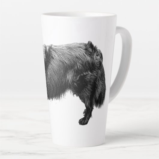Oogstring kalm latte mok (Rechterhoek)