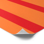 Oogstriphorloge rood poster (Hoek)