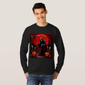 Oogstscene met Magere Hein T-shirt (Voorkant volledig)