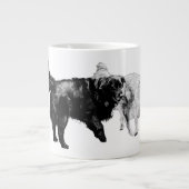 Oogstspel van twee grote koffiekop (Voorkant)