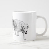 Oogstspel van twee grote koffiekop (Rechts)