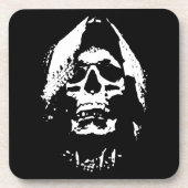 Oogstster van zielen: Angst incarneren Bier Onderzetter (Voorkant)