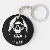 Oogstster van zielen: Angst incarneren Sleutelhanger (Achterkant)