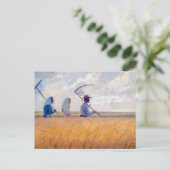 Oogsttijd | Anna Ancher | Briefkaart (Staand voorkant)
