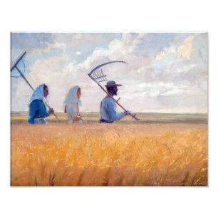 Oogsttijd   Anna Ancher   Foto Afdruk