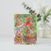 Oogsttijd Briefkaart (Staand voorkant)