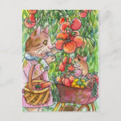 Oogsttijd Briefkaart (Voorkant)