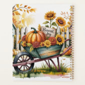 Oogstvreugde Herfst Oogst. Whimsical Herfst Oogst Planner (Achterkant)