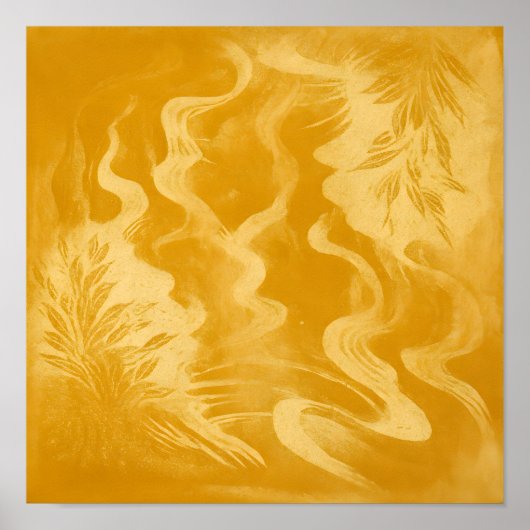 Oogstwaas Poster (Voorkant)