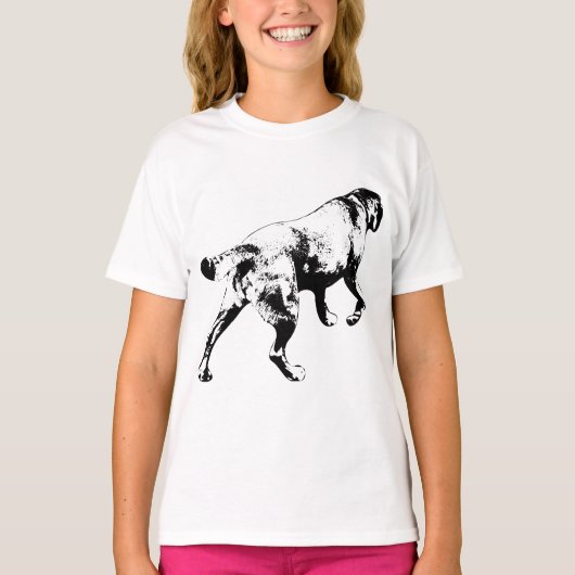 Oogstwandeling, trouwe stappen t-shirt (Voorkant)