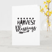 Oogstzegen Kaart (Gele Bloem)