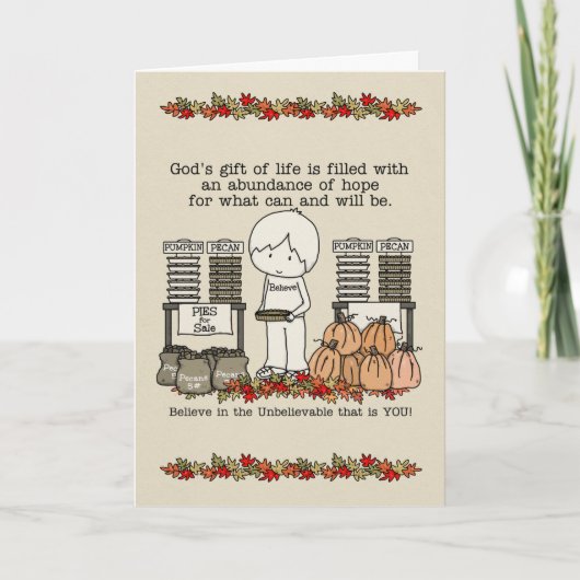 Oogstzegen Kaart (Voorkant)