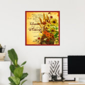 Oogstzegeningen Poster (Thuiskantoor)