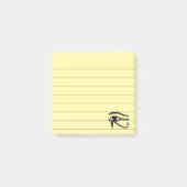 Oogtekening van paardenvlek, 3x3 post-it® notes (Voorkant)