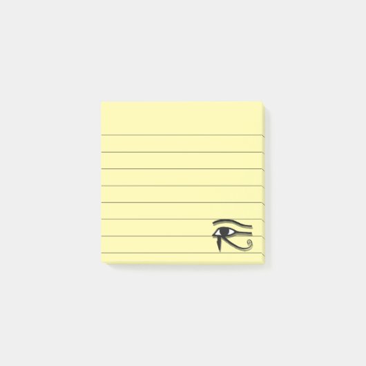 Oogtekening van paardenvlek, 3x3 post-it® notes (Voorkant)