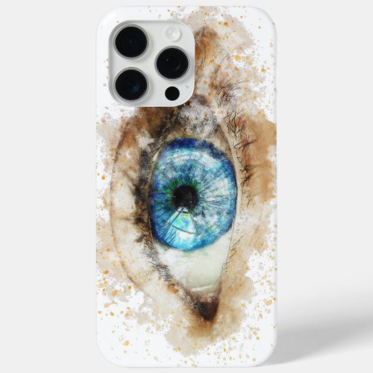 Oogtelefoon Case-Mate iPhone Case (Achterkant)