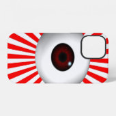 oogtelefoon iPhone hoesje (Achterkant horizontaal)