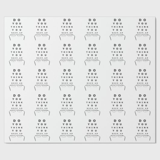 Oogtest Cadeaupapier (Vlak)