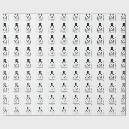 Oogtest Cadeaupapier (Vlak)