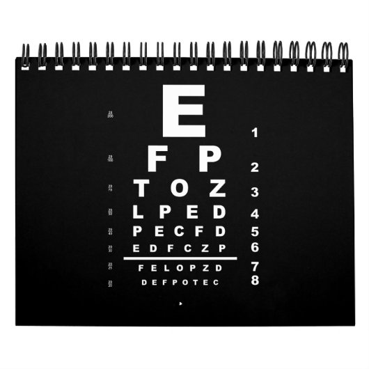 Oogtest Kalender (Hoes)