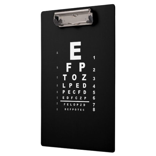 Oogtest Klembord (Links)