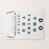 Oogtest Legpuzzel (Horizontaal)