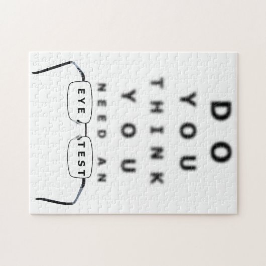 Oogtest Legpuzzel (Horizontaal)