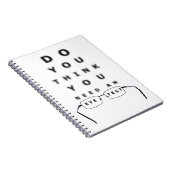 Oogtest Notitieboek (Rechterzijde)