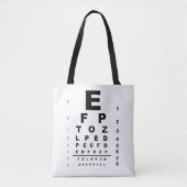 Oogtest Tote Bag (Voorkant)