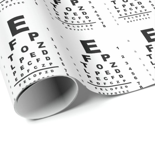 Oogtestschema Examen Cadeaupapier (Rol Hoek)