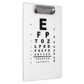Oogtestschema Examen Klembord (Rechts)